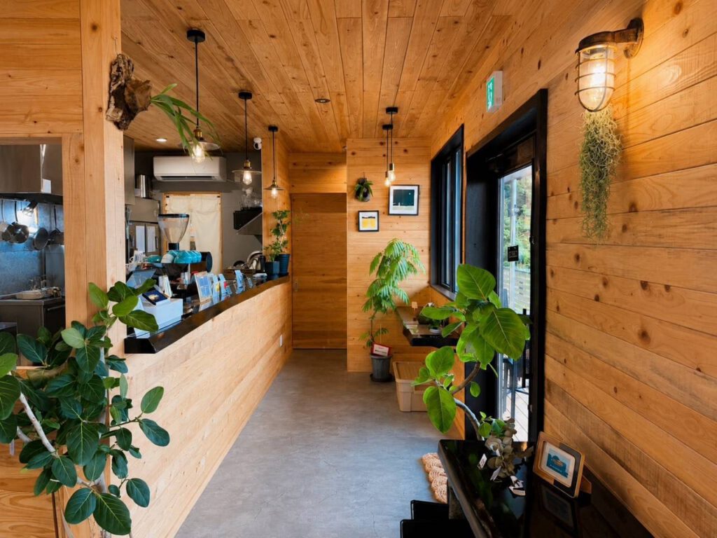 RUTA COFFEEの店内風景
