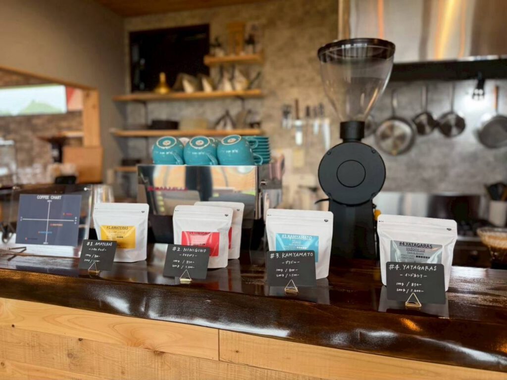 RUTA COFFEEの店内風景